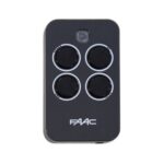 Télécommande FAAC XT4 - 4 Canaux pour Portail, Garage et Barrière (Originale)